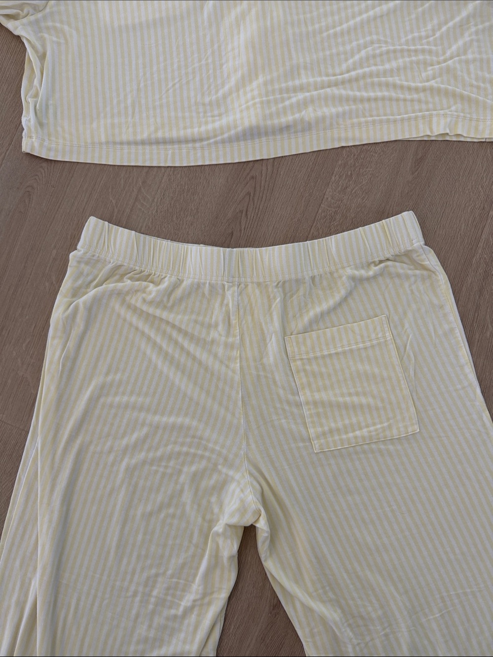 Dairy Boy yellow stripe pajama set - Picture 7 of 10